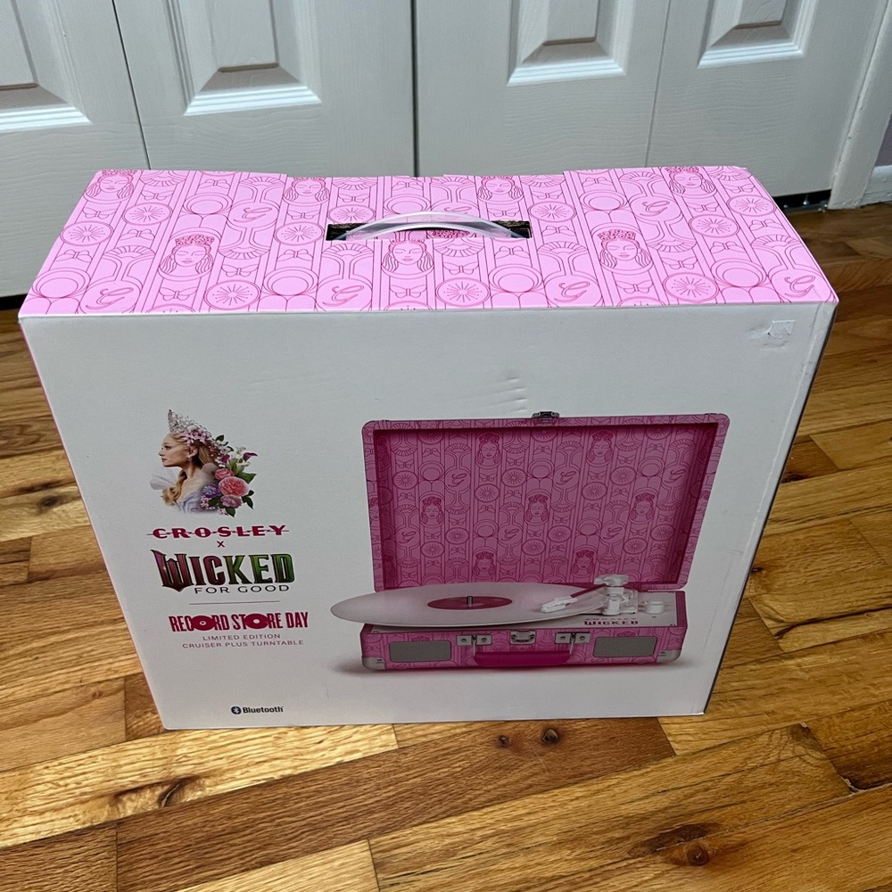 Crosley Pink Wicked Record Store Day Record Player RSD EXCLUSIVE